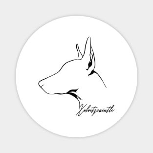 Proud Xoloitzcuintli profile dog lover Magnet